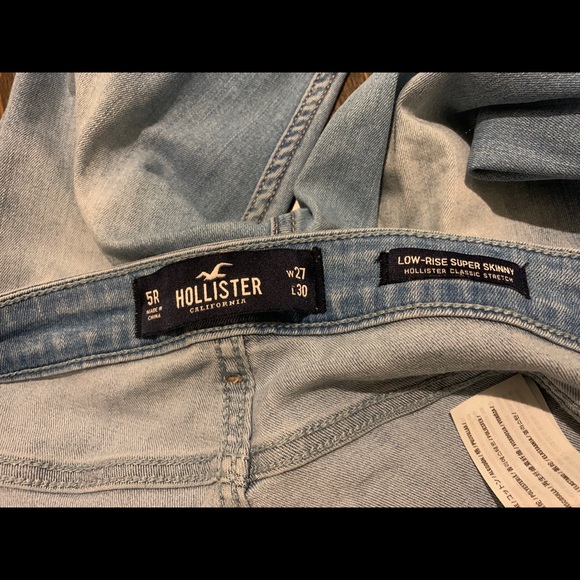 Hollister low rise super skinny size 5R - Picture 3 of 3